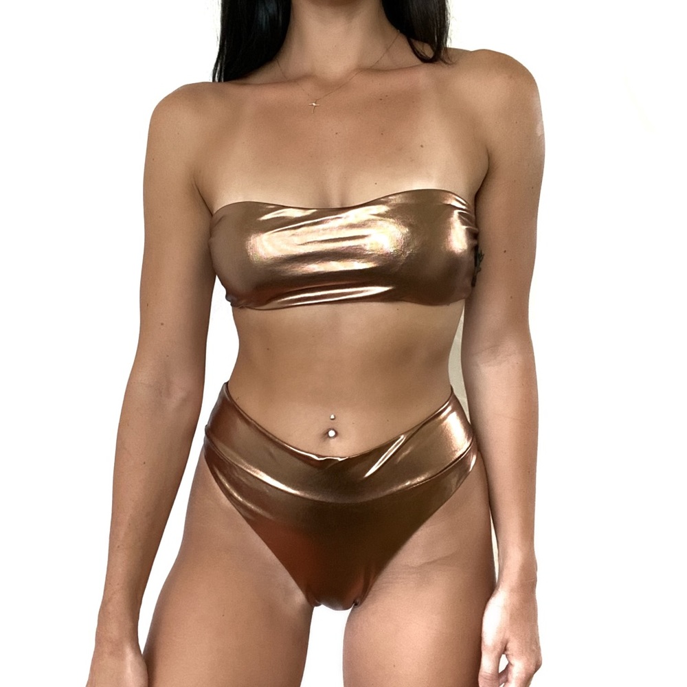 Metallic Bikini Set - Picture 3 of 3